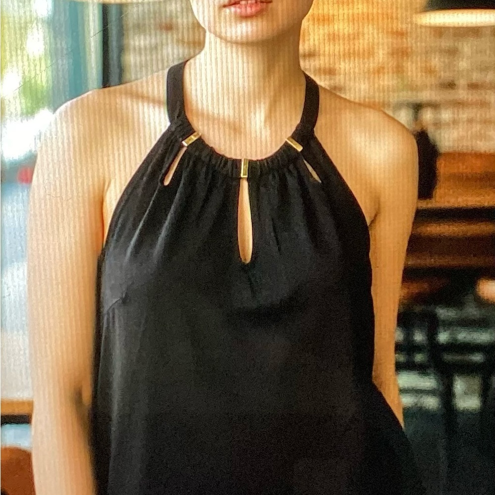NWT New York & Company Black 7th Avenue Design Studio Tank Size Large